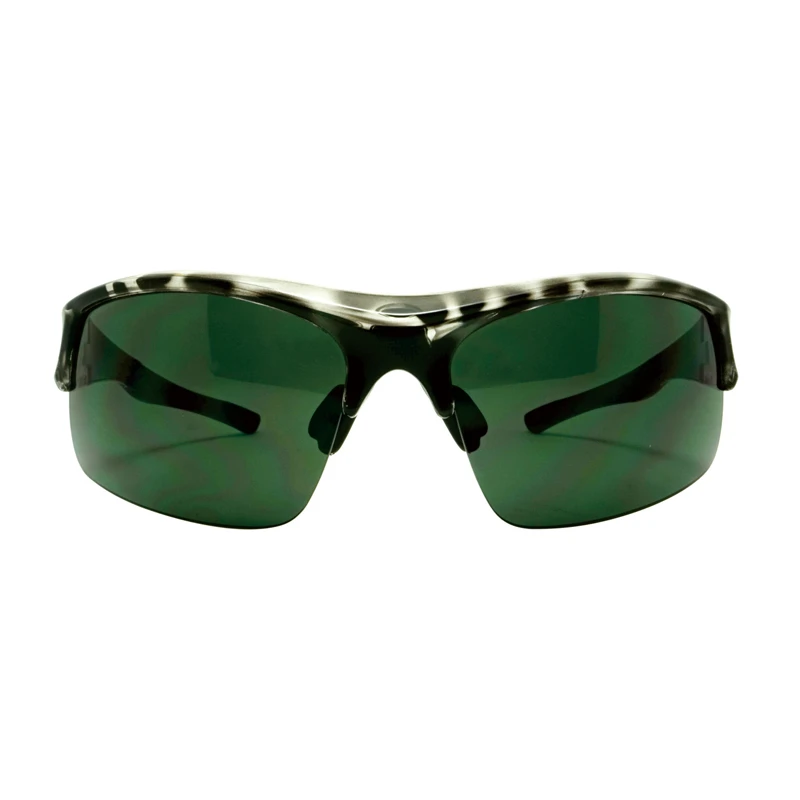 Unisex Adjustable Nose and Tips Half Rim Wind Proof Sports Sunglasses 59432 5