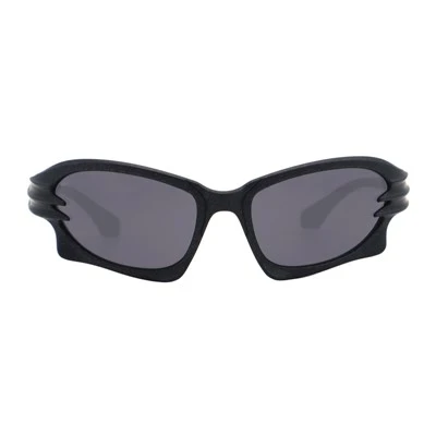 Monster Eyeshape Sports Wrap Solglasögon 59618