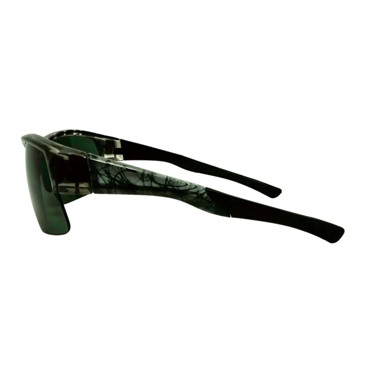 Unisex Adjustable Nose And Tips Half Rim Wind Proof Sports Sunglasses 59432
